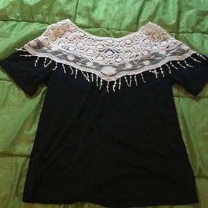 Cute black T-Shirt NEW